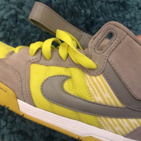 Nike custom 6.0 skate sneakers Sz 9 👟Grey/Lime👟 - Picture 6 of 8